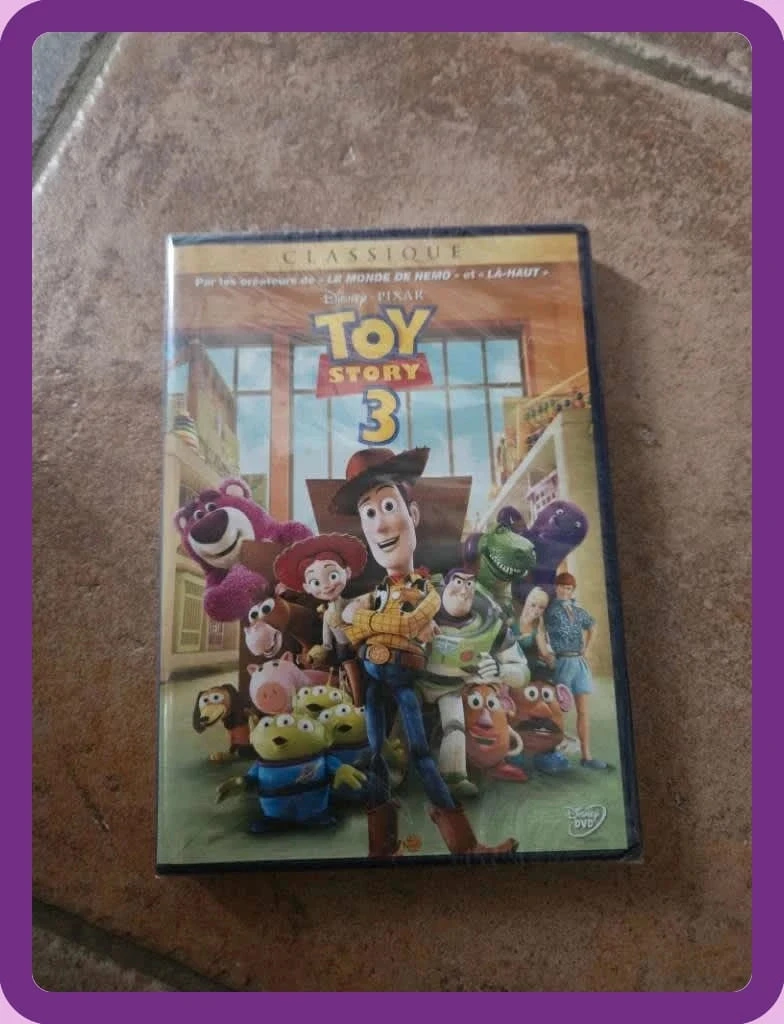 DVD Toy Story 3 - Disney Pixar (Neuf sous blister)